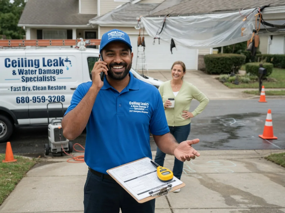 Ceiling Leak Cleanup Elkwood, VA FAQs